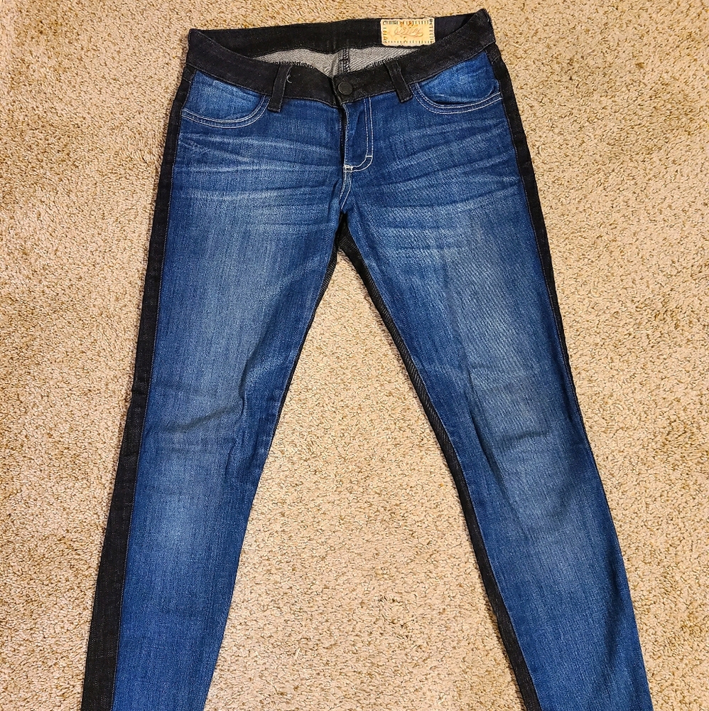 Siwy Low Rise Fun Two Tone Jeans
